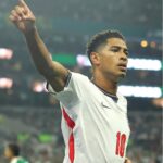 Jude bellingham yang mencetak dua gol kemenangan sekaligus menjadi pahlawan the three lions dalam laga perempat final tersebut